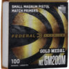 Federal Premium Gold Medal Small Pistol Magnum Match Primers #200M Box of 1000 (10 Trays of 100)