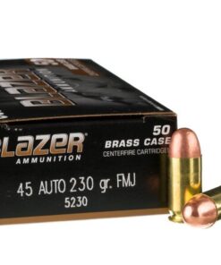50 Rounds of .45 ACP Ammo by Blazer Brass - 230gr FMJ