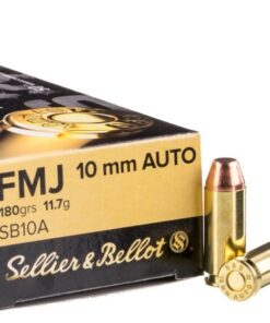 1000 Rounds of 10mm Ammo by Sellier & Bellot - 180gr FMJ