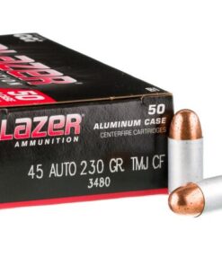 50 Rounds of .45 ACP Ammo by CCI - 230gr TMJ Cleanfire