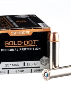 20 Rounds of .357 Mag Ammo by Speer Gold Dot - 125gr JHP