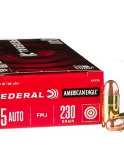 50 Rounds of .45 ACP Ammo by Federal American Eagle - 230gr FMJ