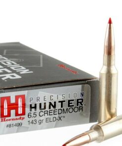 20 Rounds of 6.5mm Creedmoor Ammo by Hornady Precision Hunter - 143gr ELD-X