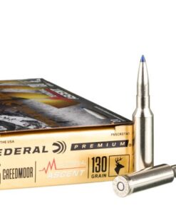 20 Rounds of 6.5 Creedmoor Ammo by Federal - 130gr Terminal Ascent