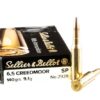 500 Rounds of 6.5 mm Creedmoor Ammo by Sellier & Bellot - 140gr SP