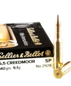 500 Rounds of 6.5 mm Creedmoor Ammo by Sellier & Bellot - 140gr SP