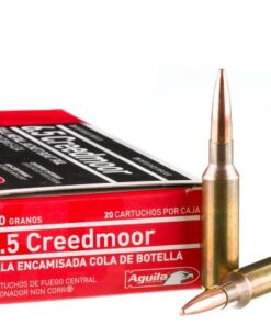 20 Rounds of 6.5 Creedmoor Ammo by Aguila - 140gr FMJBT