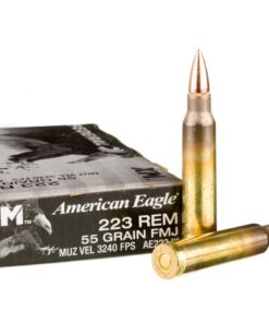 500 Rounds of .223 Ammo by Federal American Eagle - 55gr FMJBT