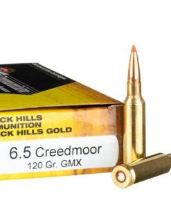 20 Rounds of 6.5 Creedmoor Ammo by Black Hills Gold - 120gr GMX
