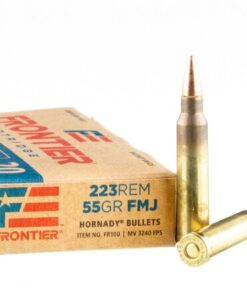 500 Rounds of .223 Rem Ammo by Hornady Frontier - 55gr FMJ