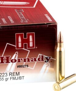 500 Rounds of .223 Ammo by Hornady - 55gr FMJBT