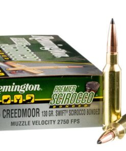 20 Rounds of 6.5 Creedmoor Ammo by Remington - 130gr Scirocco Bonded